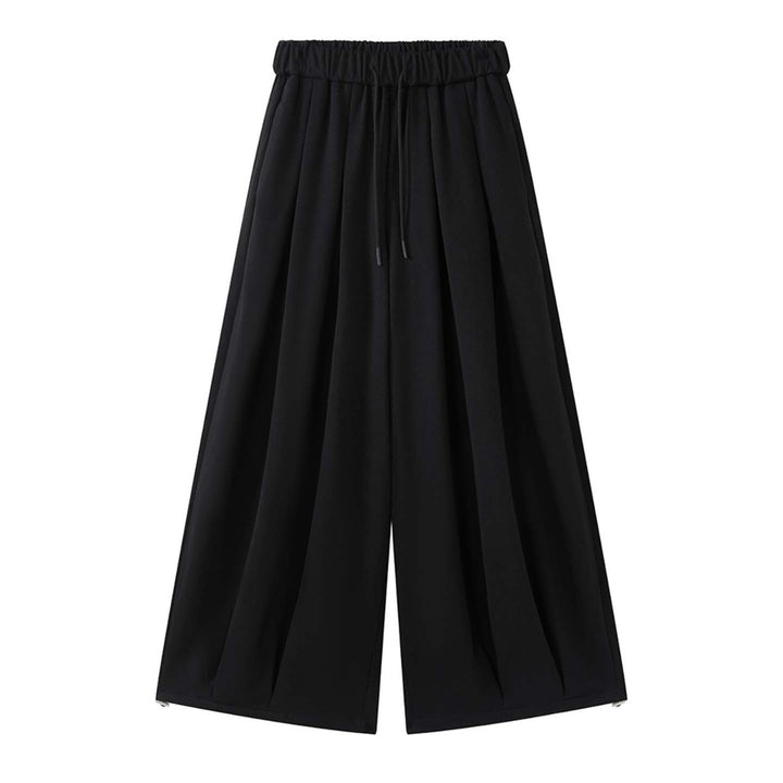 Damen Weite Ballon-Jogginghose mit hohem Bund und Kordelzug am Saum Drune