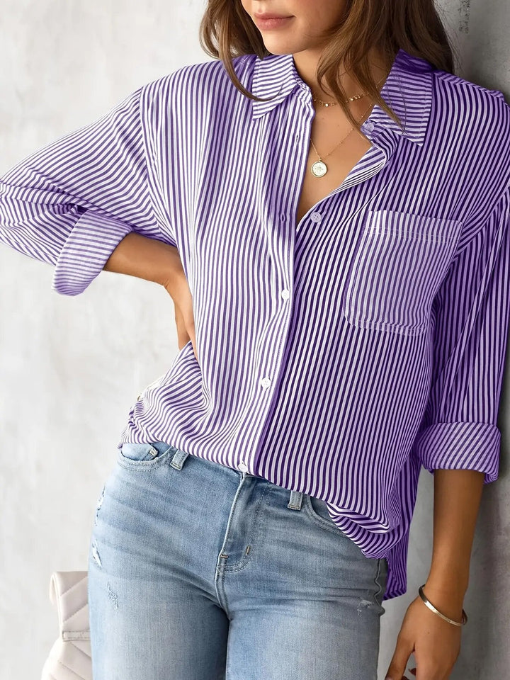 Damen lässige Hemdbluse Drune