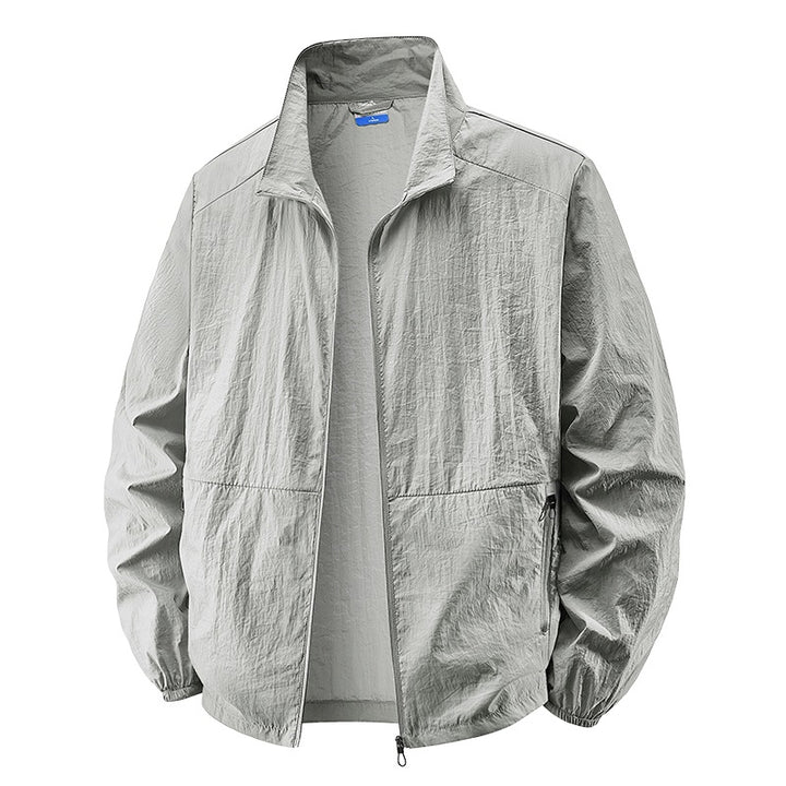 Herren Leichte Windbreaker Jacke Drune