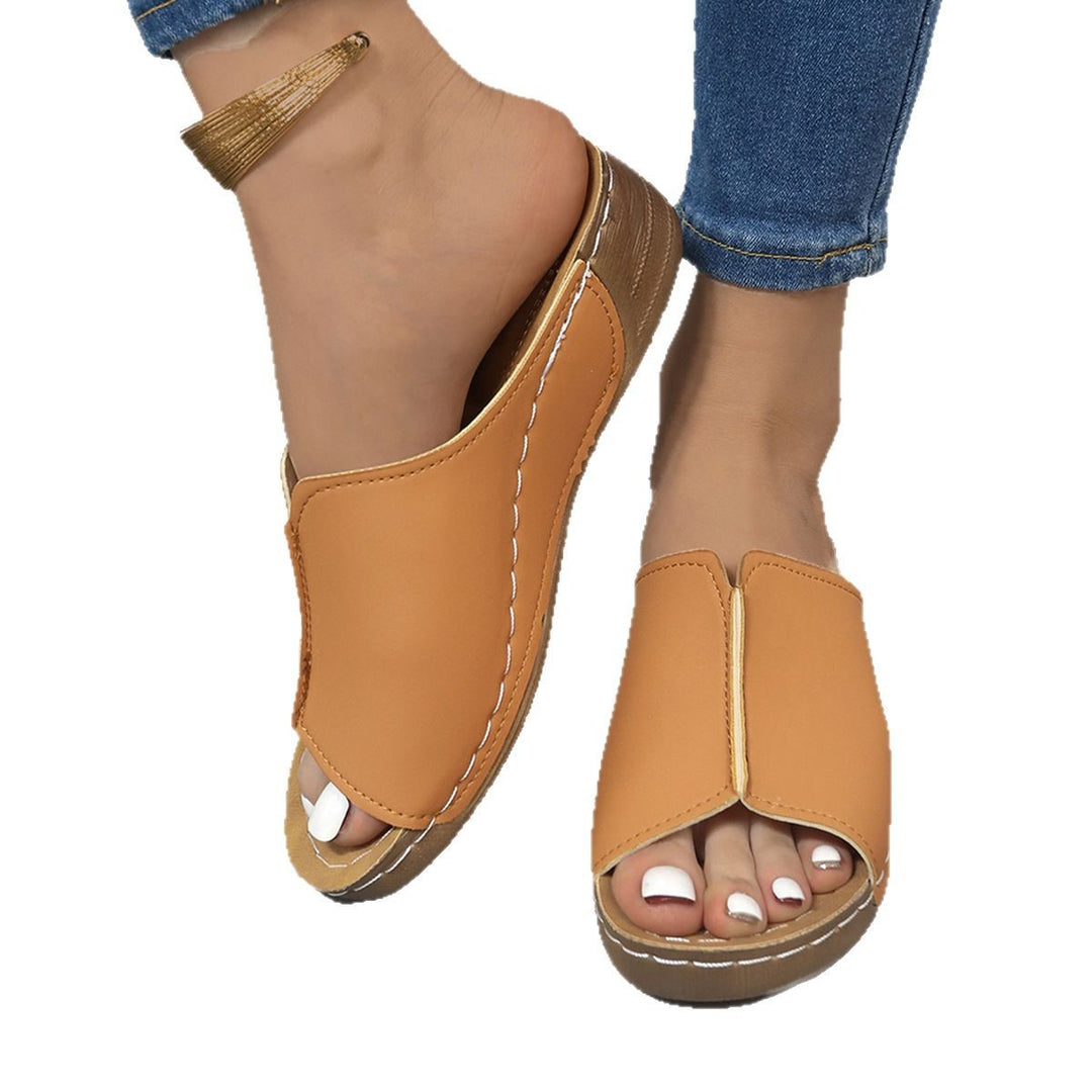 Damen Komfortable Riemensandalen mit anatomisch geformtem Fußbett Drune
