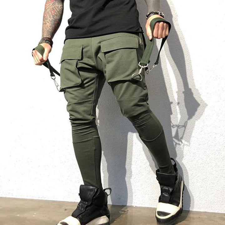 Herren Cargo-Hose mit verstellbaren Trägern Drune