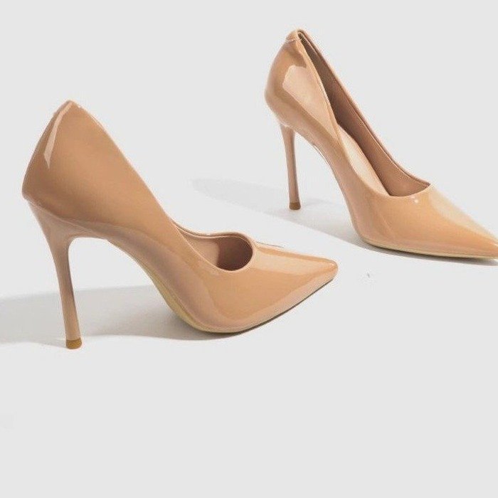 Damen glamouröse High-Heels mit funkelndem Obermaterial und Stiletto-Absatz Drune