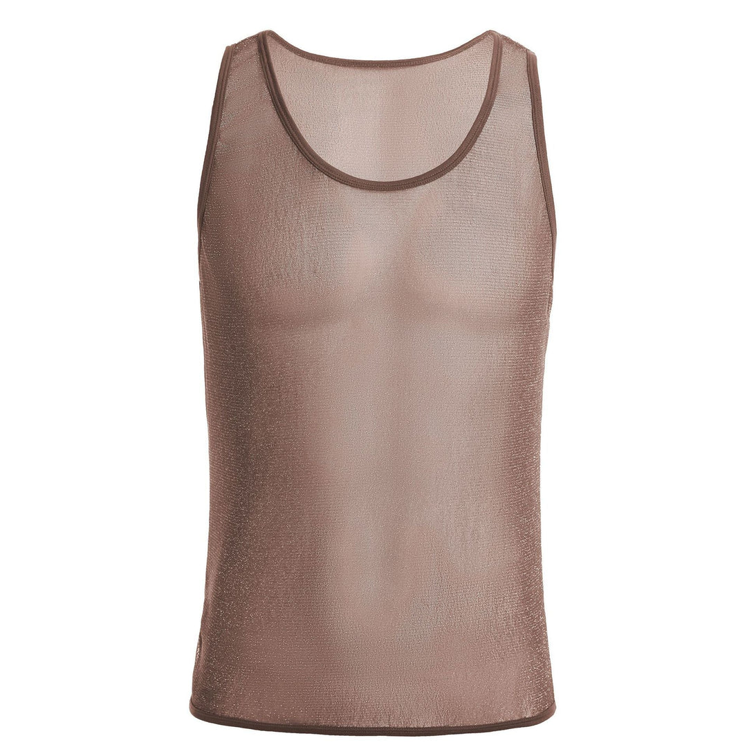 Herren Sportliches Netz-Tanktop Drune