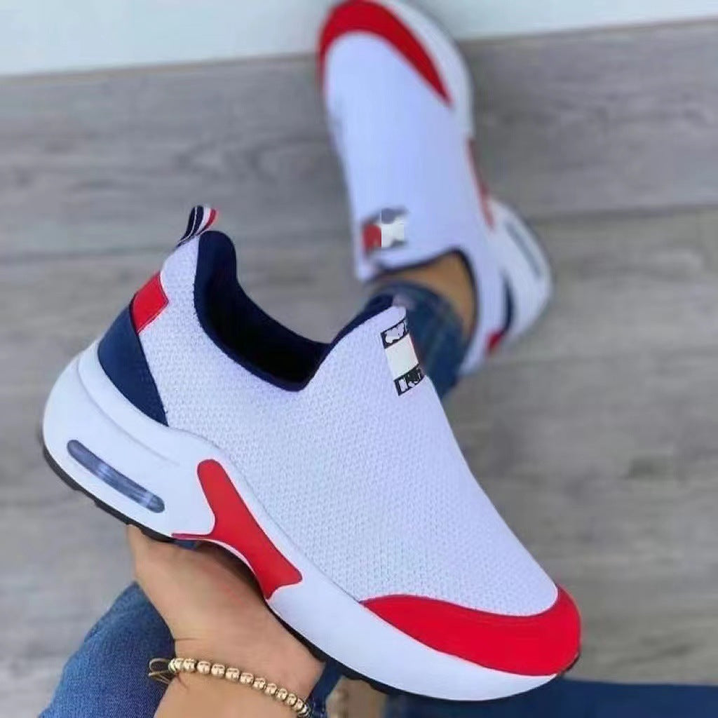 Damen Sock-Sneaker mit luftgepolsterter Sohleneinheit und gestricktem Komfortschaft Drune