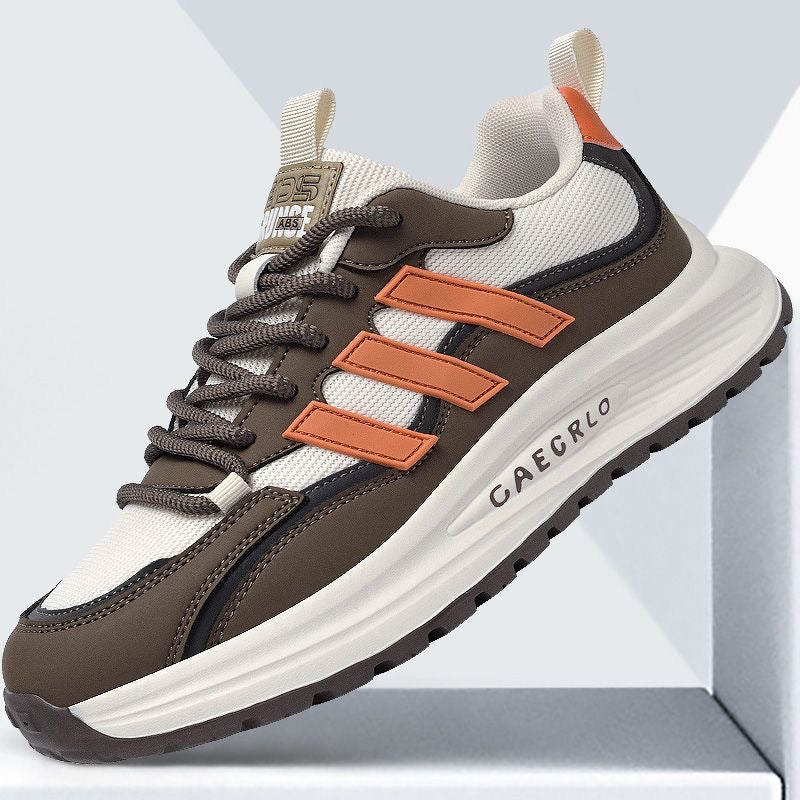 Herren Sportlicher Retro-Chunky Sneaker mit dicker EVA-Laufsohle und atmungsaktivem Mesh-Upper Drune