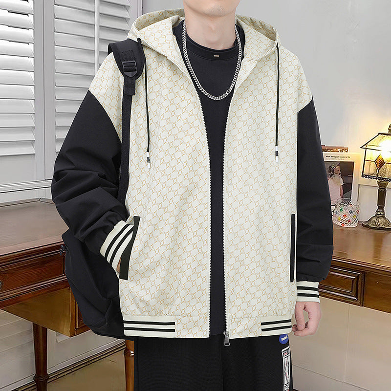 Herren Sportliche Kapuzenjacke mit modernem Design Drune