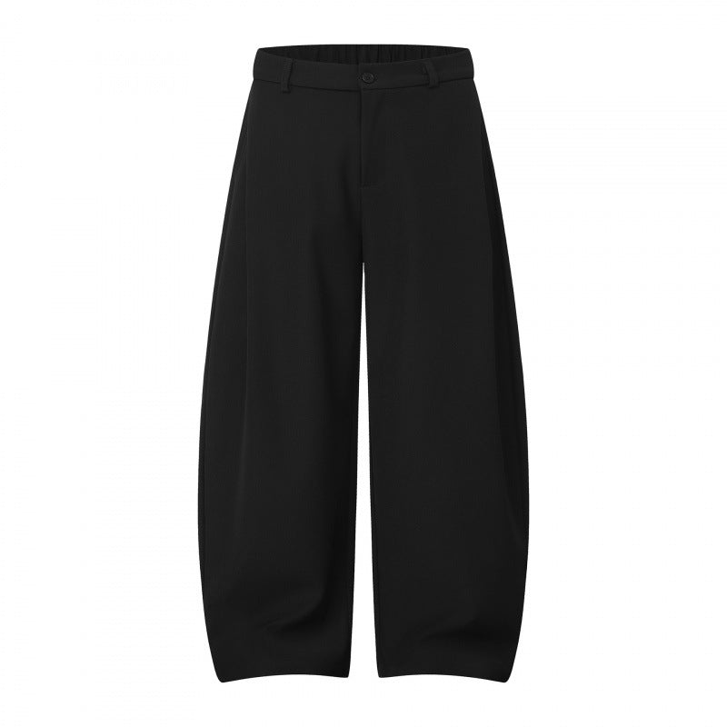 Damen Culotte-Hose mit ballonartiger Silhouette, hohem Bund und Bundfalten Drune