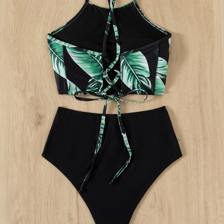 Damen Hochgeschnittenes Bikiniunterteil mit elegantem Schnitt Drune