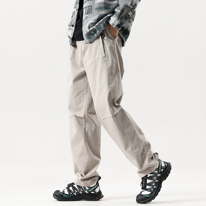 Herren Utility-Cargohose mit Knieabnähern, D-Ring und geradem Bein Drune