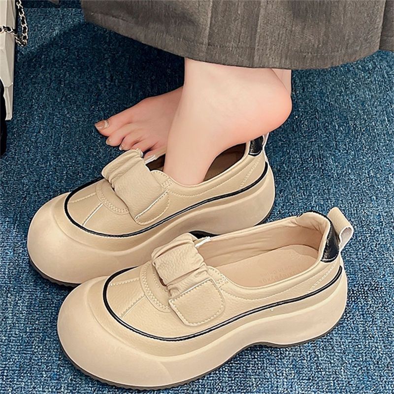 Damen Komfortable Slip-On Sneakers mit modischem Design und stabiler Sohle Drune