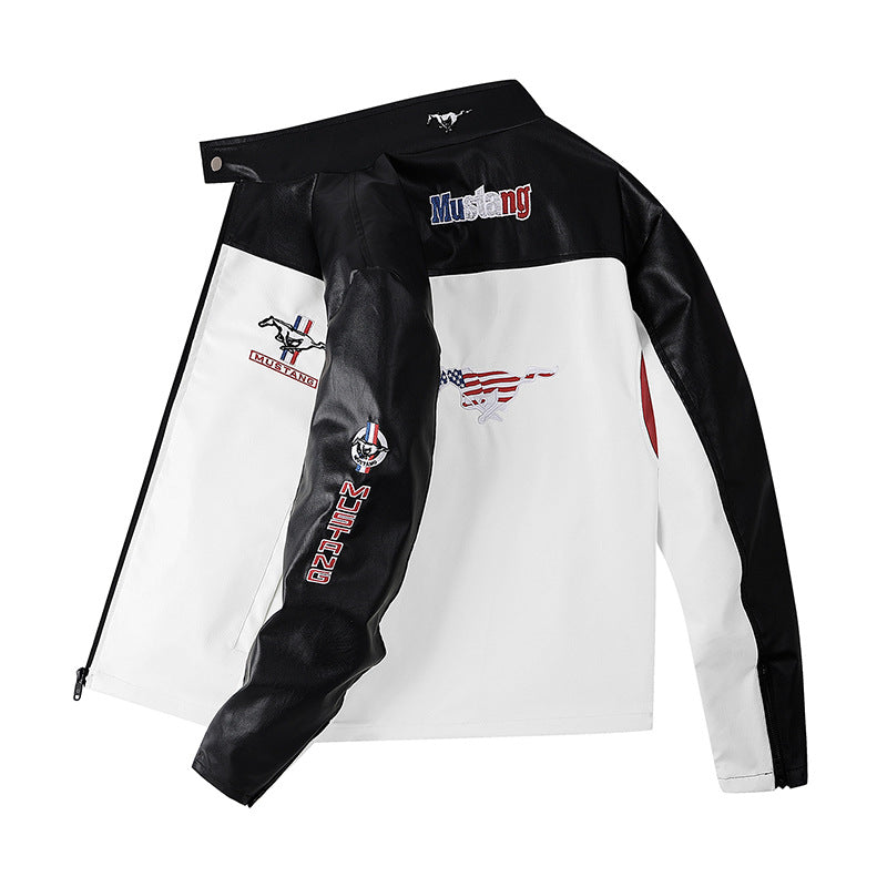 Herren Lederjacke Drune