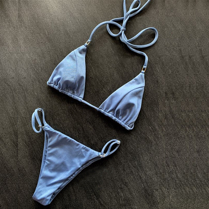 Damen Triangel-Bikini mit verstellbaren Trägern und komfortabler Passform Drune