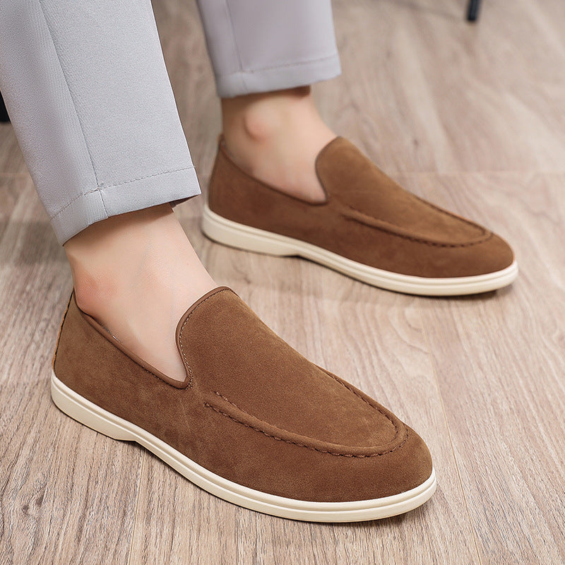 Herren Bequeme Mokassins mit weichem Wildleder Drune