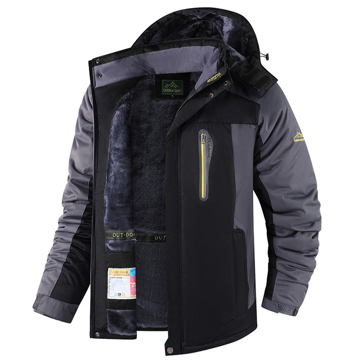 Herren Technische Outdoorjacke mit viele Taschen Drune