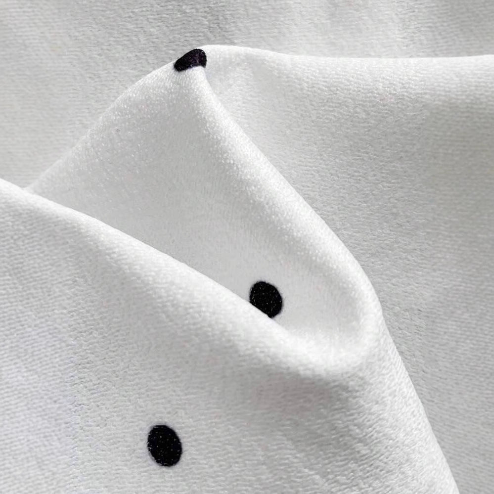 Damen Top mit Rüschendetails und Schleifen Drune