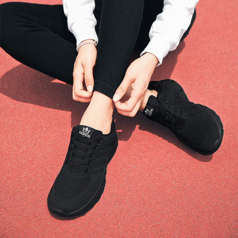 Unisex nan ultraleichter Strick-Sneaker mit dämpfender Schaumsohle und elastischem Obermaterial Drune