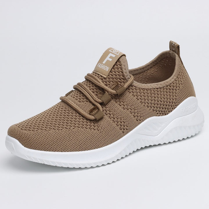 Unisex nan leichte Strick-Sneaker mit elastischer Schlupfkonstruktion und dämpfender EVA-Sohle Drune