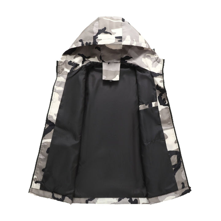 Herren Leichte und atmungsaktive Camouflagejacke Drune