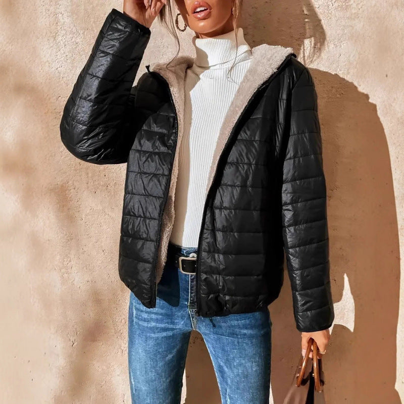Damen gesteppte Winterjacke Drune
