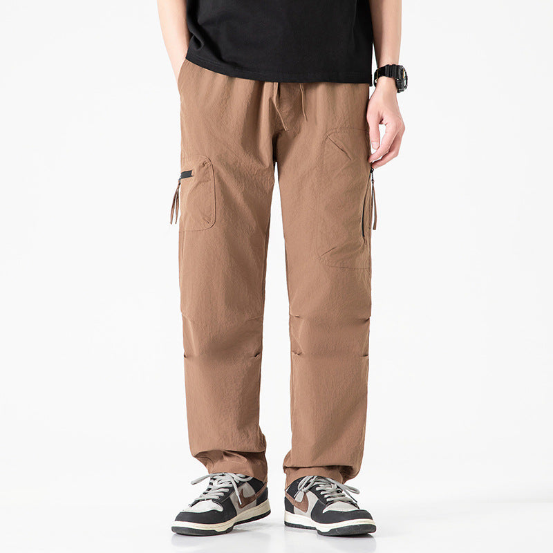 Herren Technische Utility‑Cargohose mit elastischem Bund und Knieabnähern Drune