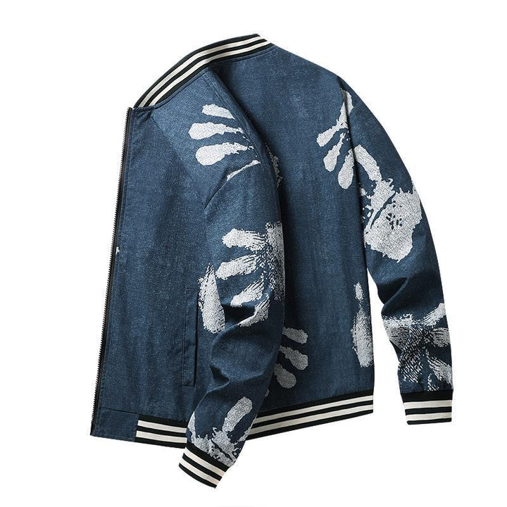 Herren Modische Bomberjacke Drune