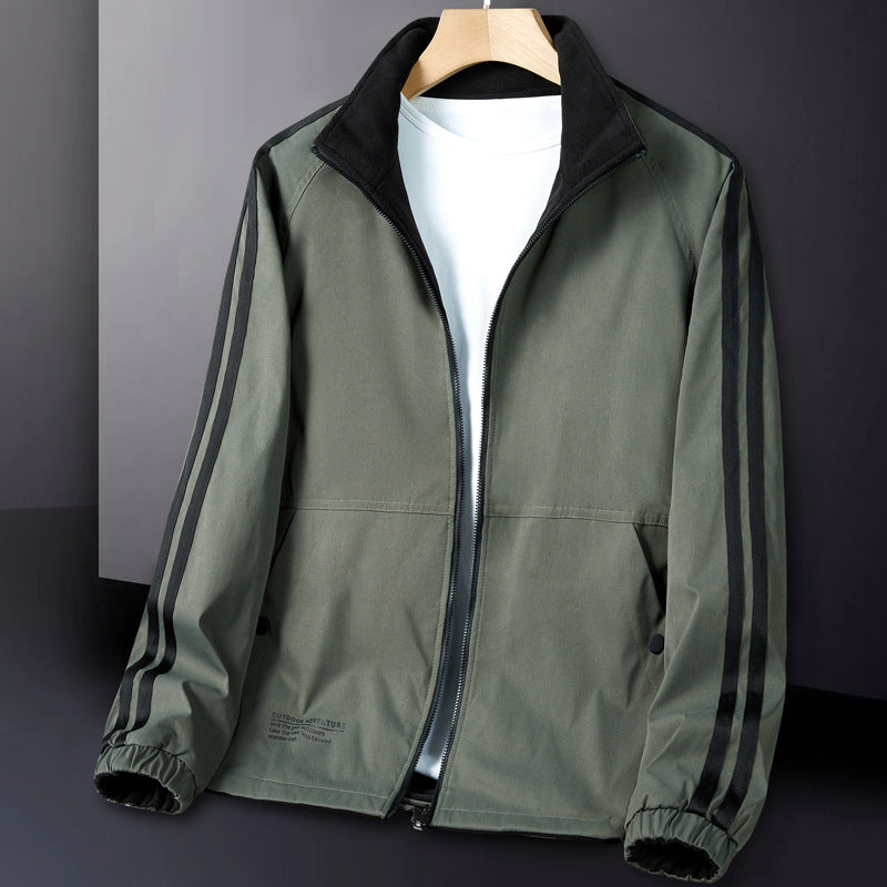Herren Sportliche Übergangsjacke mit hohem Kragen Drune 1788241641