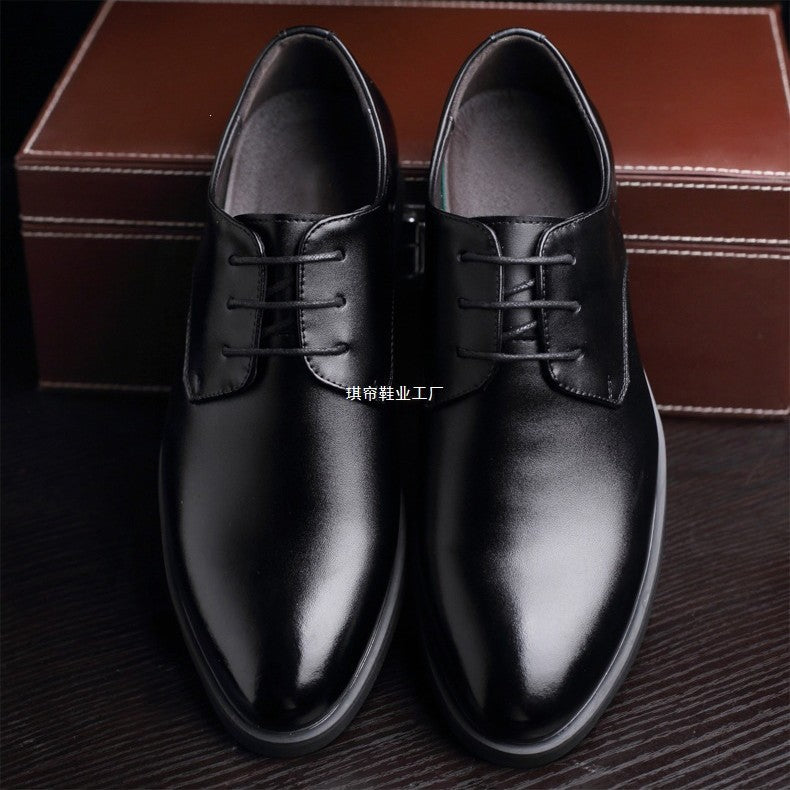 Herren Elegante und glänzende Schnürschuhe Drune