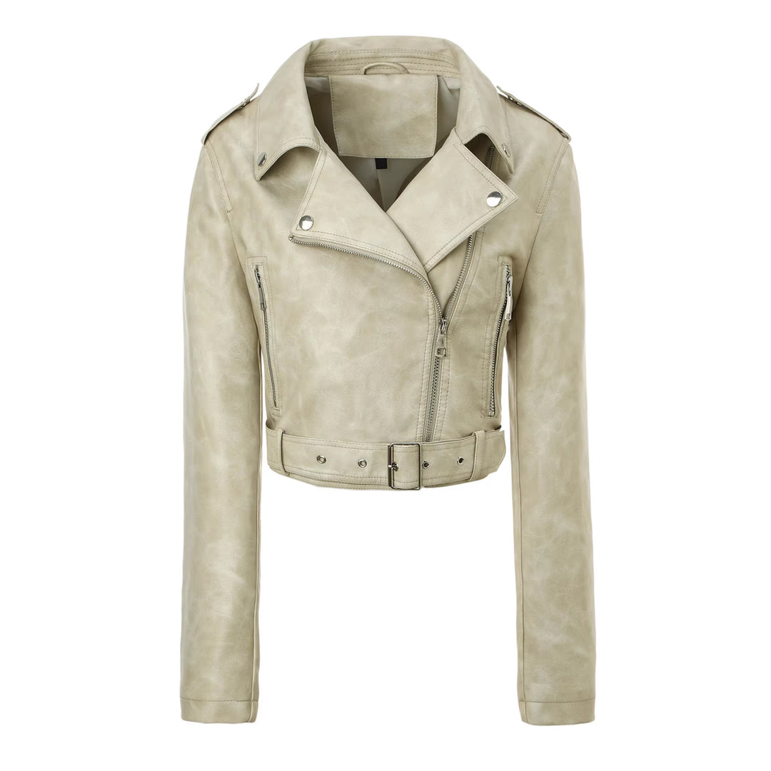 Damen Trendige Bikerjacke Drune