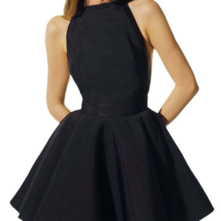 Damen Maxikleid mit schickem Rückenausschnitt und eleganter Schleifenbindung Drune