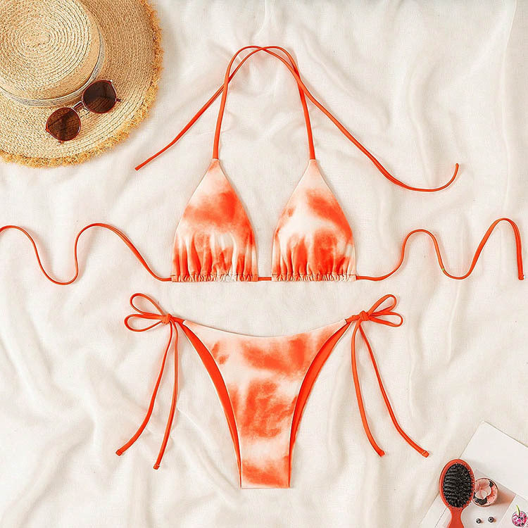 Damen Triangel-Bikini mit verstellbaren Trägern Drune