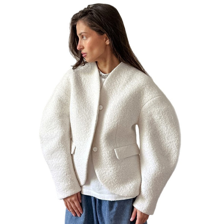 Damen Elegante und oversized Blazerjacke Drune
