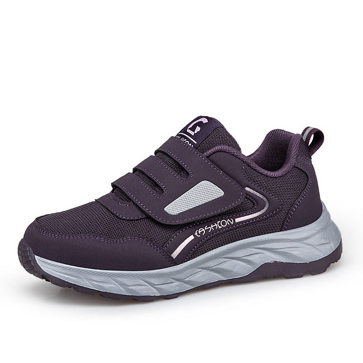 Damen Sportliche Sneakers mit praktischem Klettverschluss und atmungsaktiver Mesh-Oberfläche Drune