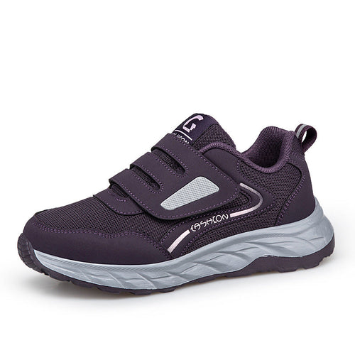 Damen Sportliche Sneakers mit praktischem Klettverschluss und atmungsaktiver Mesh-Oberfläche Drune