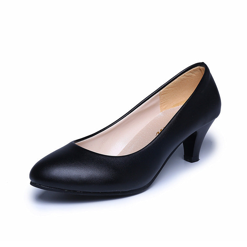 Damen klassische Pumps mit elegantem Absatz und modischem Design Drune