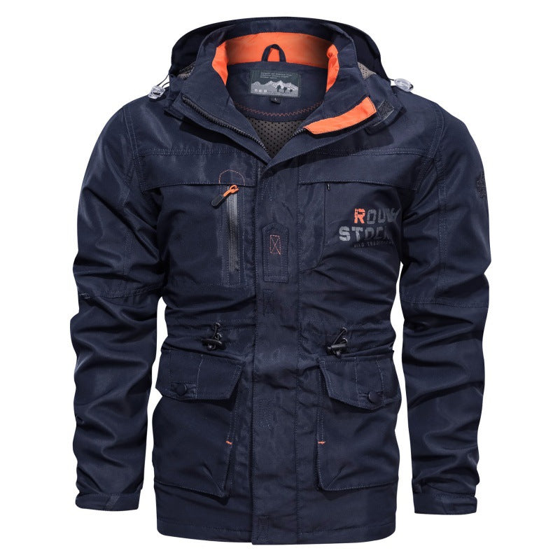 Herren funktionale Outdoorjacke Drune