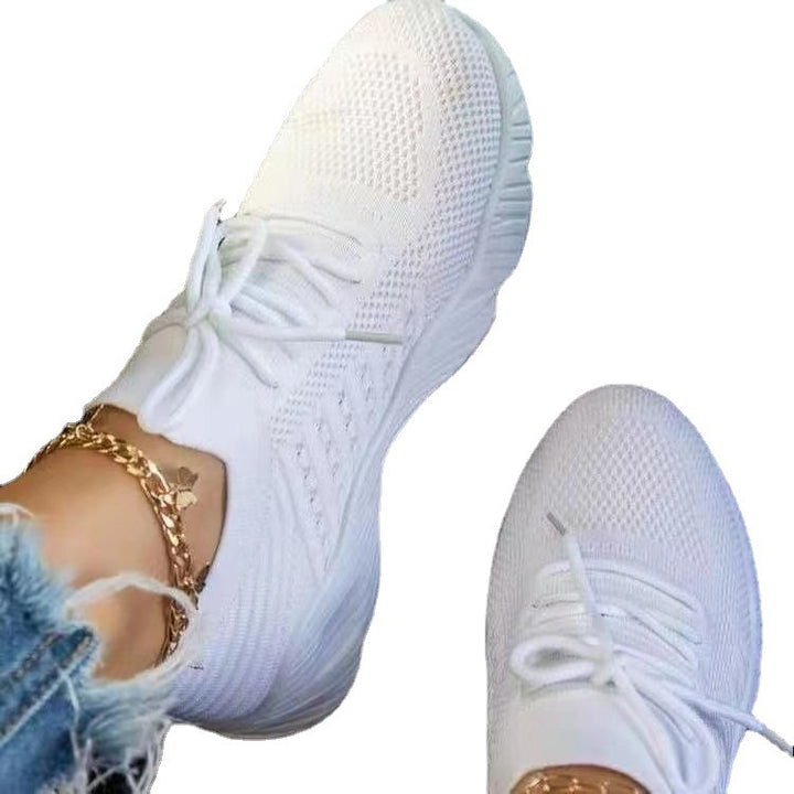 Damen Atmungsaktive Sport-Sneaker mit flexiblem Obermaterial und rutschfester Sohle Drune