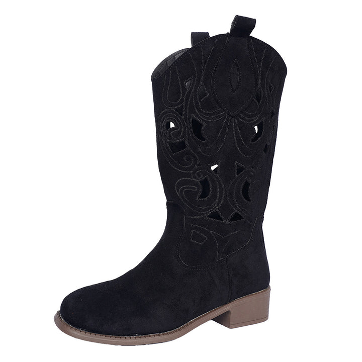 Damen Stiefel mit kunstvoller anatomischer Gestaltung Drune