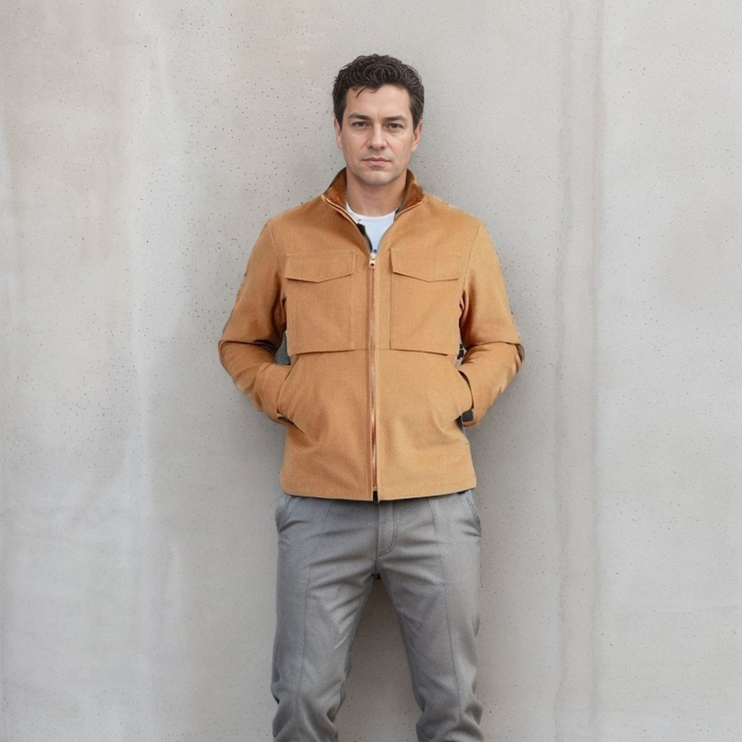 Herren Utility-Jacke mit praktischen Taschen und modernem Design Drune