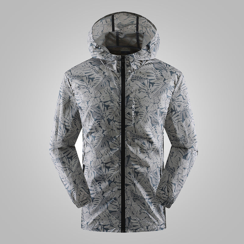Herren Funktionale Windjacke mit reflektierendem Design Drune
