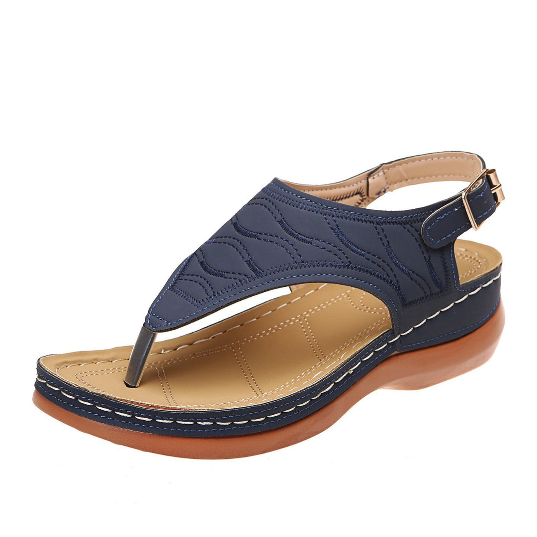 Damen Casual Zehentrenner Drune