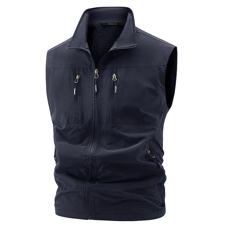 Herren Sportliche Multifunktionsweste Drune