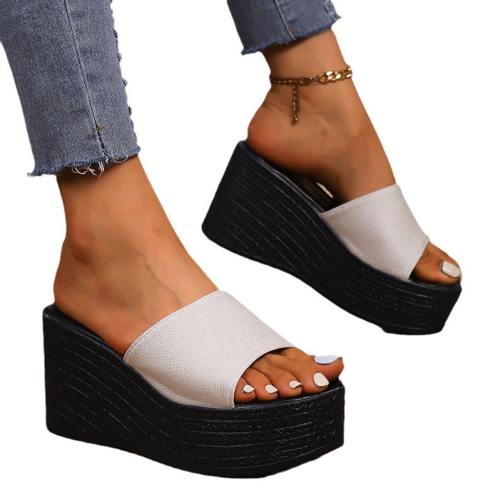 Damen Wedge-Pantoletten mit elegantem Schnitt und komfortabler Sohle Drune
