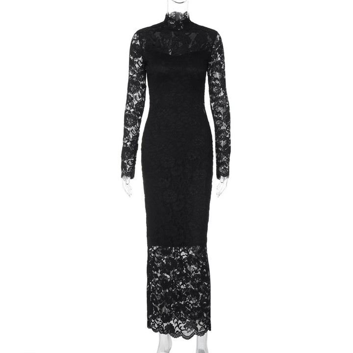 Damen Spitzenkleid Drune
