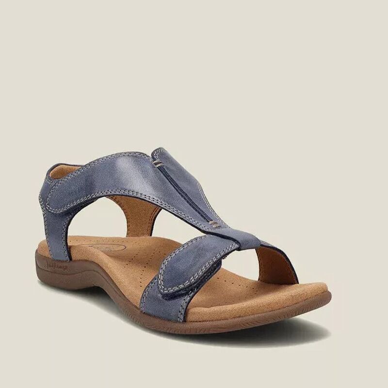 Damen Freizeit-Sandalen mit verstellbaren Riemen und ergonomischem Fußbett Drune