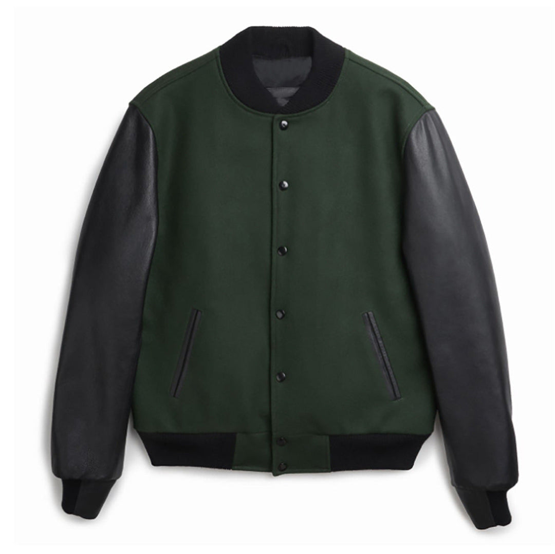Herren stylische Collegejacke mit ärmeln Drune