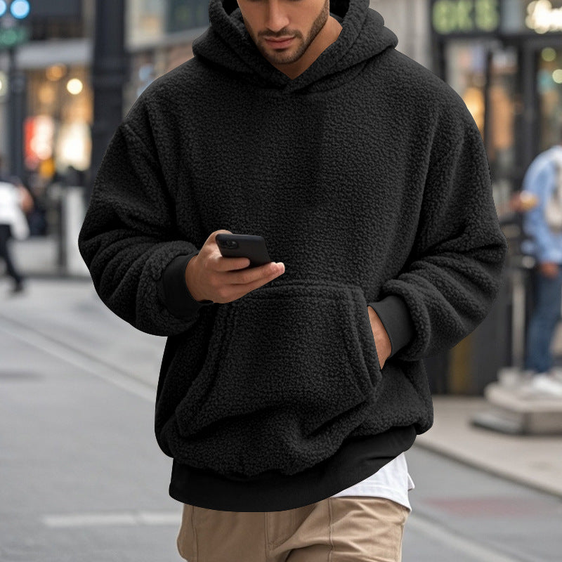 Herren Kuscheliger Hoodie Drune