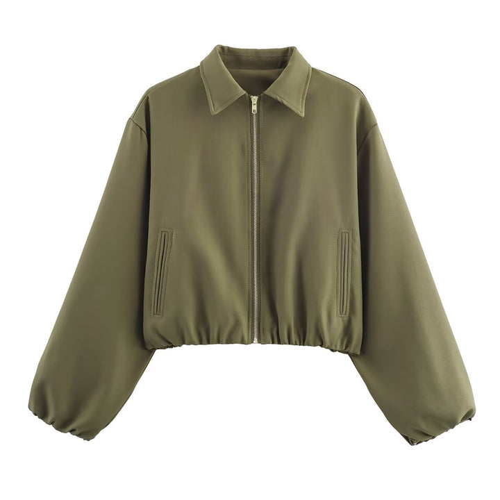 Damen cropped Übergangsjacke Drune