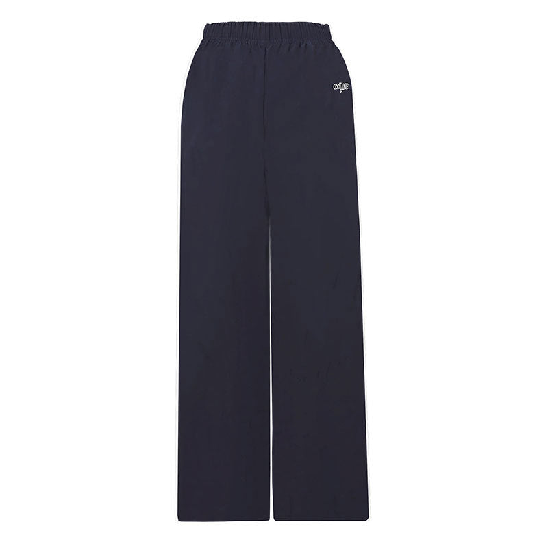 Damen Sportliche Freizeithose mit elastischem Bund und weitem Bein Drune