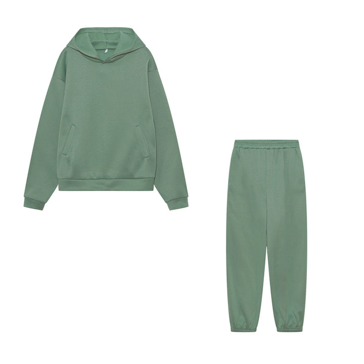 Damen Sportliches Set mit Hoodie und Jogginghose Drune