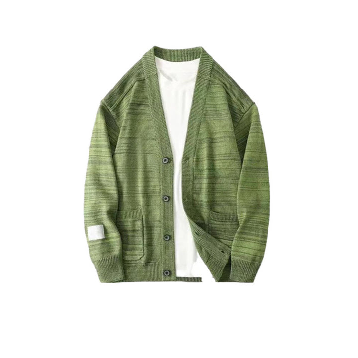 Herren lässiger Strickcardigan mit praktischen Taschen und modernem Schnitt Drune